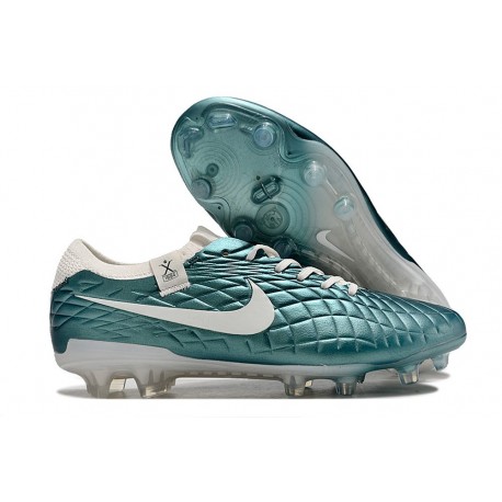 Nike Tiempo Legend X Elite FG Nouvelle Emerald Atomique Sombre Voile