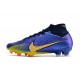 Nouvelle Nike Zoom Mercurial Superfly IX Elite FG Violet Jaune