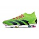 Chaussure adidas Predator Accuracy.1 FG Vert Noir Rouge