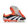 Chsussure Adidas Predator Elite FG Noir Banc Rouge Solaire