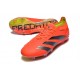 Chsussure Adidas Predator Elite FG Rouge Noir Jaune
