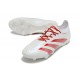 Chsussure Adidas Predator Elite FG Blanc Rouge