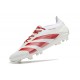 Chsussure Adidas Predator Elite FG Blanc Rouge