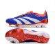 Chsussure Adidas Predator Elite FG Bleu Blanc Rouge