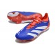 Chsussure Adidas Predator Elite FG Bleu Blanc Rouge