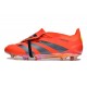 Adidas Predator Elite Tongue FG Crampon Rouge Noir Jaune 