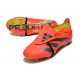 Adidas Predator Elite Tongue FG Crampon Rouge Noir Jaune 