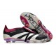 Adidas Predator Elite Tongue FG Crampon Noir Blanc Violet