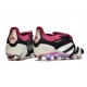 Adidas Predator Elite Tongue FG Crampon Noir Blanc Violet