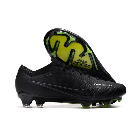 Nike Zoom Mercurial Vapor XV Elite FG Shadow - Noir Gris Blanc Jaune Fluo