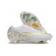 Chaussure Nike Zoom Mercurial Vapor 15 Elite FG Blanc Or
