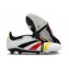 Adidas Predator Elite Tongue FG Crampon Blanc Noir Rouge Jaune