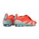 Adidas Predator Elite Tongue FG Crampon Rouge Blanc Bleu