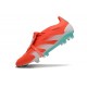 Adidas Predator Elite Tongue FG Crampon Rouge Blanc Bleu