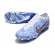 Nike Zoom Mercurial Vapor XV Elite FG Blanc Bleu Or