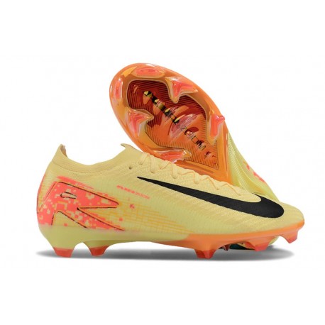 Nike Air Zoom Mercurial Vapor 16 Elite FG Jaune Orange