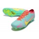 Nike Zoom Mercurial Vapor XV Elite FG Bleu Jaune Rose