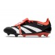 Chaussure Adidas Predator Elite FT FG Noir Blanc Rouge Solaire