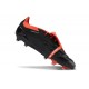 Chaussure Adidas Predator Elite FT FG Noir Blanc Rouge Solaire