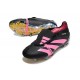 Chaussure Adidas Predator Elite FT FG Noir Rose