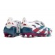 Chaussure Adidas Predator Elite FT FG Blanc Bleu Rouge