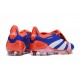 Chaussure Adidas Predator Elite FT FG Bleu Lucide Blanc Ftwr Rouge Solaire