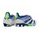 Chaussure Adidas Predator Elite FT FG Blanc Bleu 