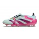 Chaussure Adidas Predator Elite FT FG Bleu Très Pâle Rose Lucide Jaune Semi Solaire