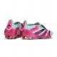 Chaussure Adidas Predator Elite FT FG Bleu Très Pâle Rose Lucide Jaune Semi Solaire