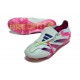Chaussure Adidas Predator Elite FT FG Bleu Très Pâle Rose Lucide Jaune Semi Solaire