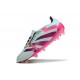 Chaussure Adidas Predator Elite FT FG Bleu Très Pâle Rose Lucide Jaune Semi Solaire