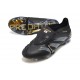 Chaussure Adidas Predator Elite FT FG Noir Carbone Or Métallique