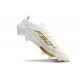 Crampons adidas F50 + Elite FG Day Spark - Blanc Doré