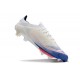 Crampons adidas F50 + Elite FG Advancement - Blanc Bleu Rouge 
