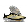 Crampons adidas F50 + Elite FG Doré Noir Blanc 