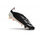 Adidas Predator Elite Laceless FG Nouvelle Noir Blanc Orange