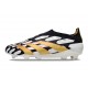 Adidas Predator Elite Laceless FG Nouvelle Noir Blanc Or