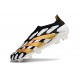 Adidas Predator Elite Laceless FG Nouvelle Noir Blanc Or