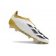 Adidas Predator Elite Laceless FG Nouvelle Blanc Or Gris