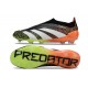 Adidas Predator Elite Laceless FG Nouvelle Noir Blanc Vert Orange