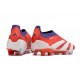 Adidas Predator Elite Laceless FG Nouvelle Rouge Blanc