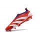 Adidas Predator Elite Laceless FG Nouvelle Rouge Blanc
