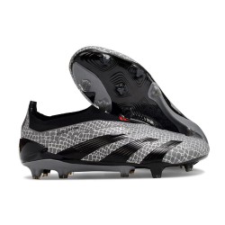 Adidas Predator Elite Laceless FG Nouvelle Carbone Noir