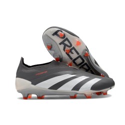 Adidas Predator Elite Laceless FG Nouvelle Noir Blanc