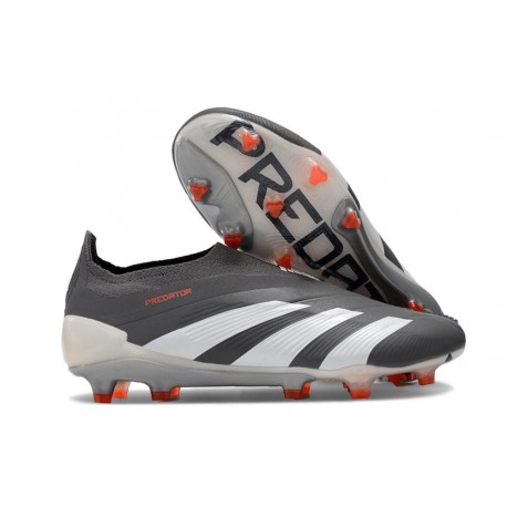 Adidas Predator Elite Laceless FG Nouvelle Noir Blanc