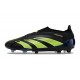 Adidas Predator Elite Laceless FG Nouvelle Noir Vert