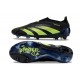 Adidas Predator Elite Laceless FG Nouvelle Noir Vert