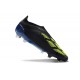 Adidas Predator Elite Laceless FG Nouvelle Noir Vert