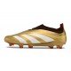 Adidas Predator Elite Laceless FG Nouvelle Or Blanc