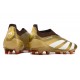 Adidas Predator Elite Laceless FG Nouvelle Or Blanc